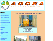 Tablet Screenshot of agora-asile.ch